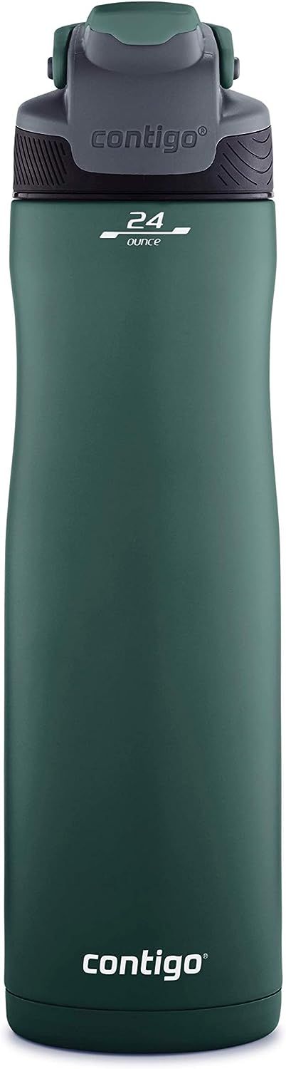 Contigo AUTOSEAL Chill Stainless Steel Water Bottle, Chard | Amazon (US)