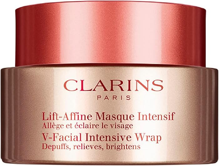 Clarins V-Facial Intensive Wrap Face Mask | Visibly Reduces Puffiness and Swelling Caused by Stre... | Amazon (US)