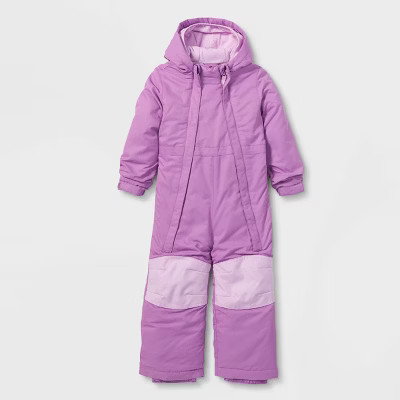 Toddler Long Sleeve Standard Snowsuit - Cat & Jack™ Purple | Target