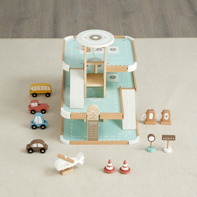 Little Tot Parking Lot - Kids Toys | Wonder & Wise by Asweets from Maisonette | Maisonette