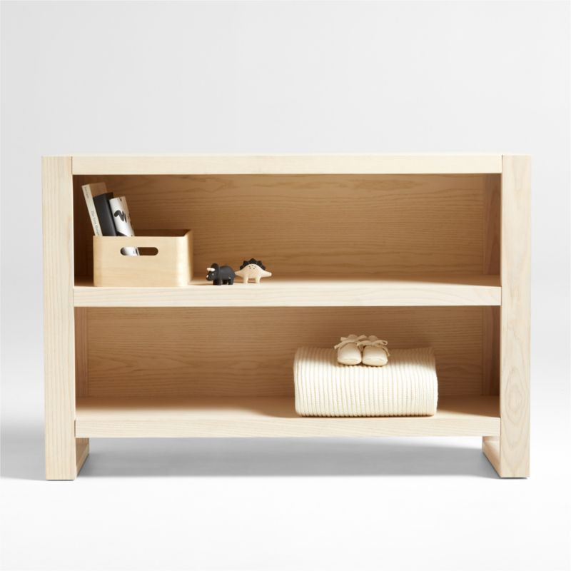 Gemini Light Ash Wood Kids Bookcase + Reviews | Crate & Kids | Crate & Barrel