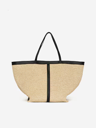 Straw Tote – Beige – Women – ARKET GB | Arket UK