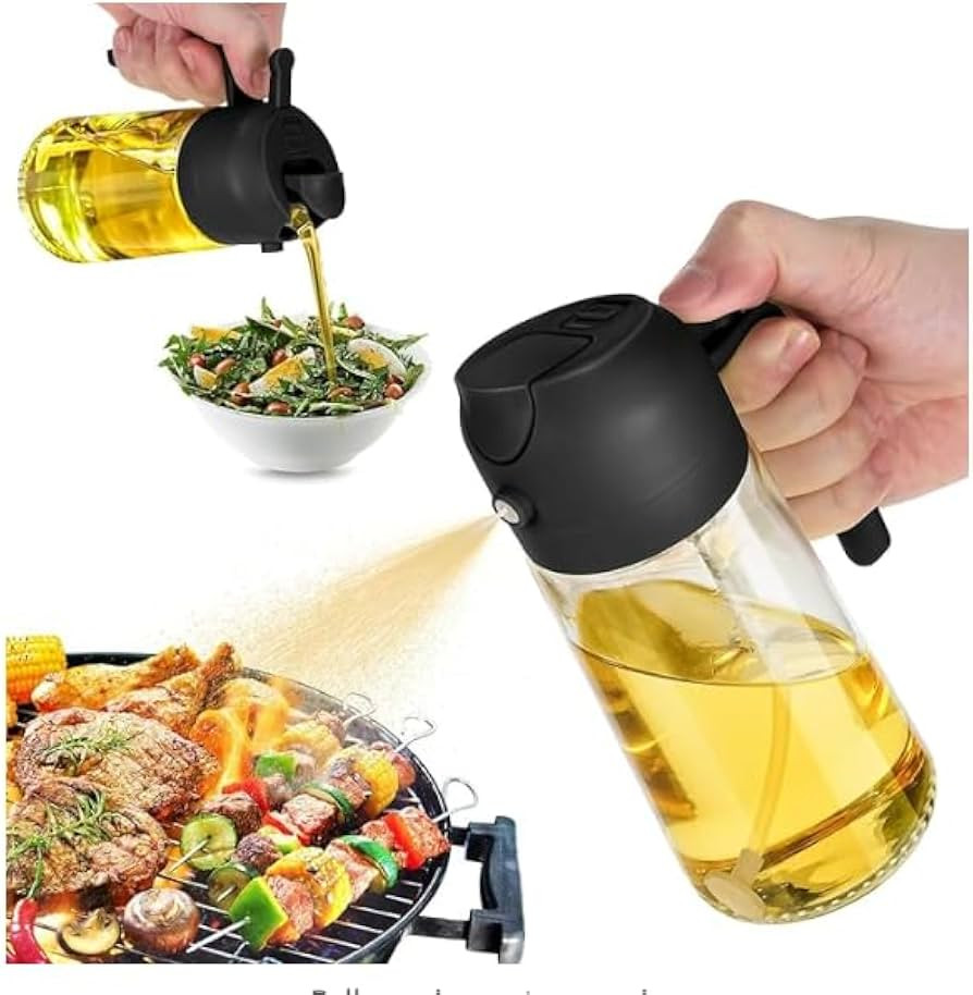 Mistify 470ml Olive Oil Dispenser Bottle for Kitchen Gadgets 2-in-1 Oil Dispenser and Sprayer, BP... | Amazon (CA)