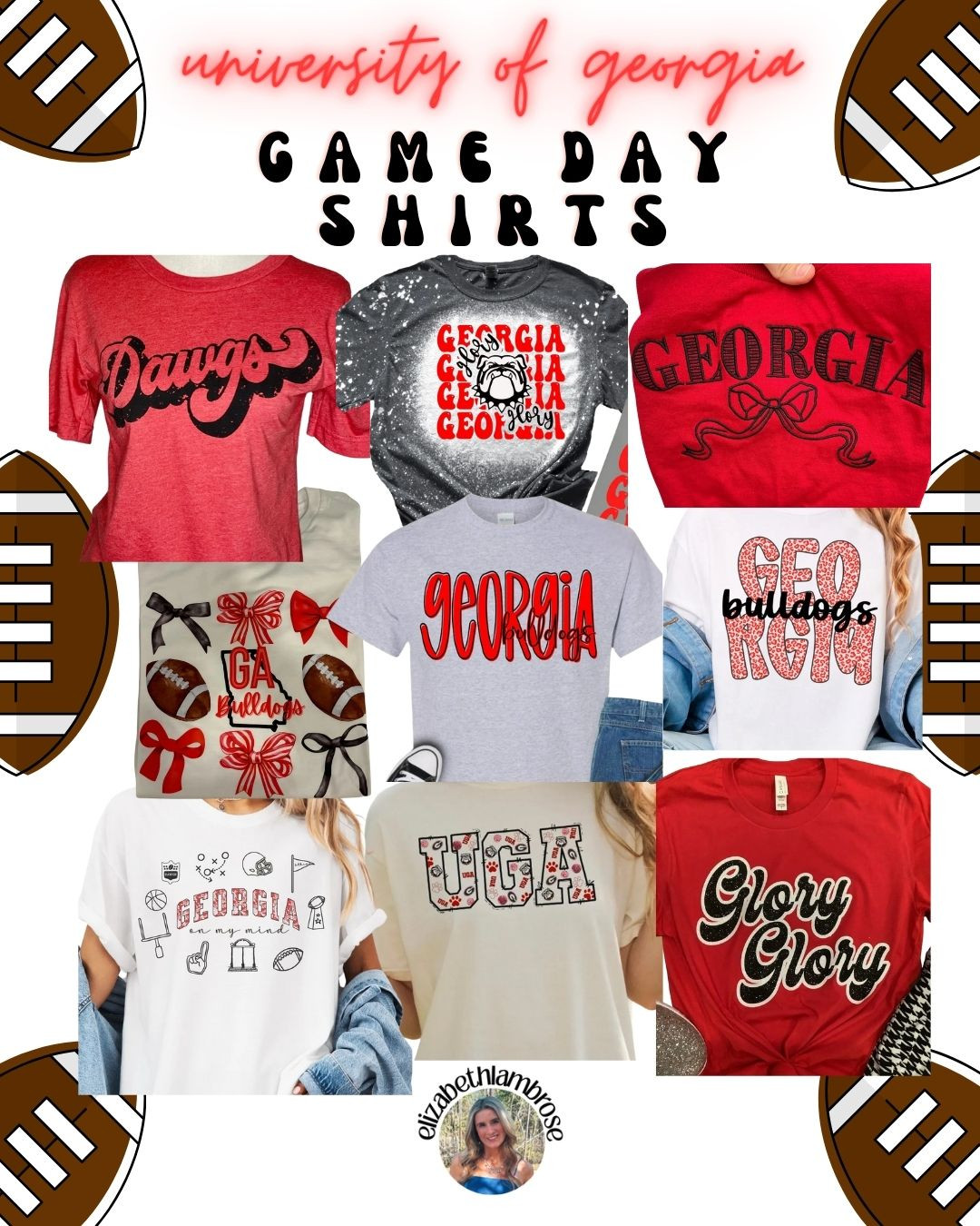 calling all ga fans!! are you ready for saturdays between the hedges! 
grab your game day gear! linked under GAME DAY! 

 #LTKSeasonal #LTKU #LTKStyleTip