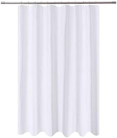 N&Y HOME Extra Long Shower Curtain Liner Fabric 72 x 96 inches, Hotel Quality, Washable, Water Re... | Amazon (US)