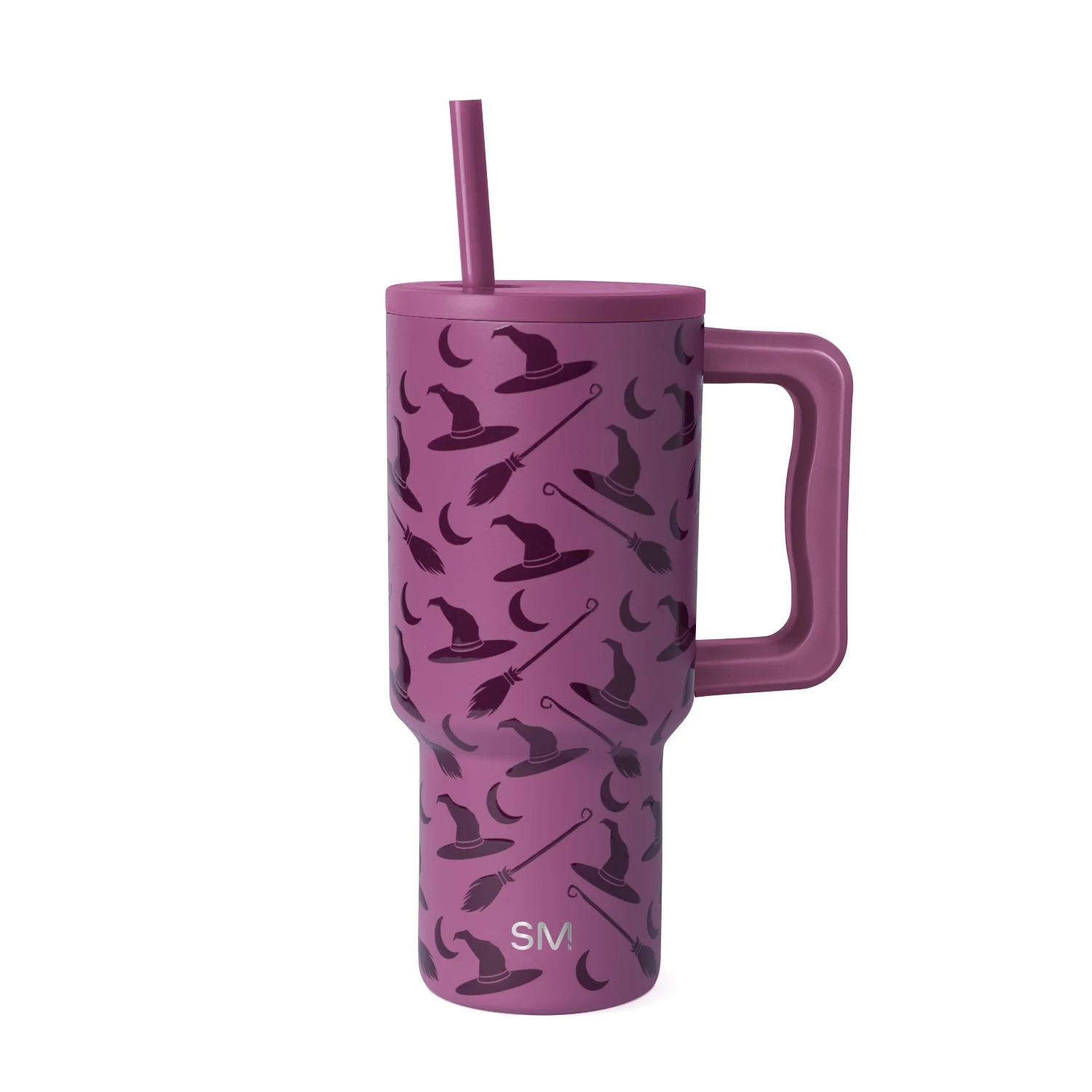 Simple Modern 30 fl oz Insulated Stainless Steel Trek Tumbler with Straw Lid | Witching Hour | Walmart (US)