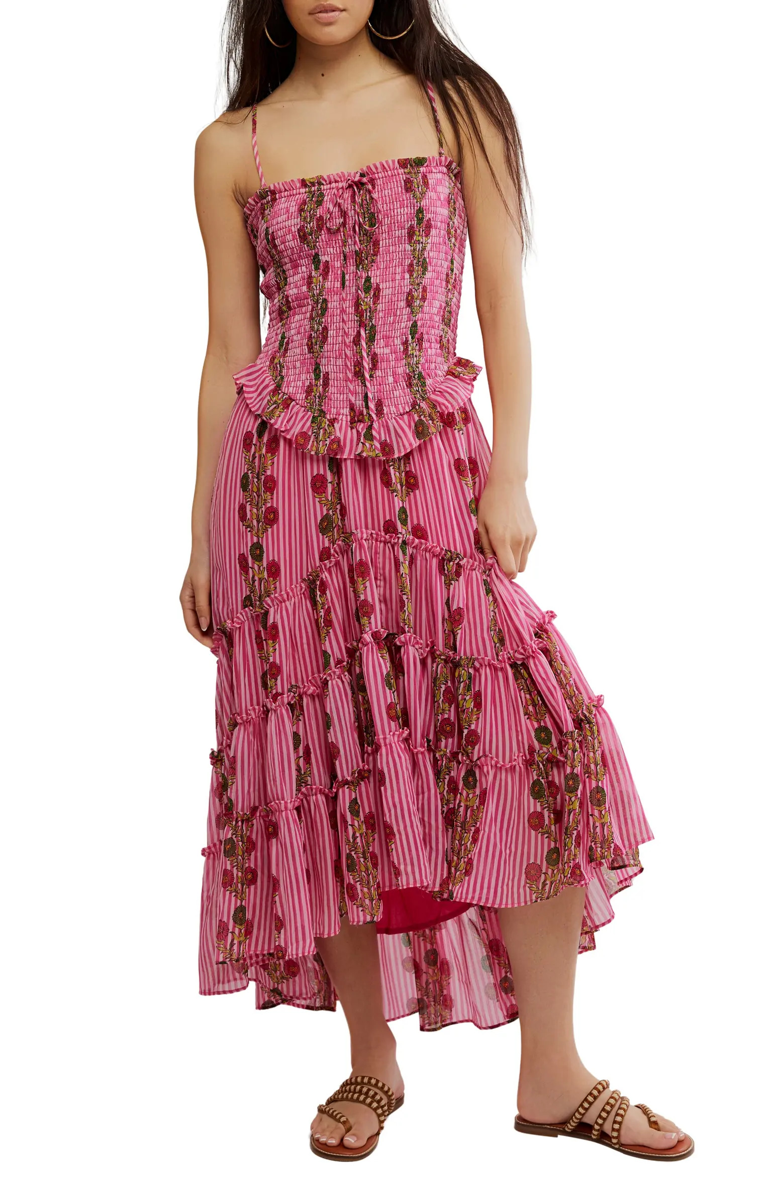 Free People Alejandra Smocked Bodice Tiered Sundress | Nordstrom | Nordstrom