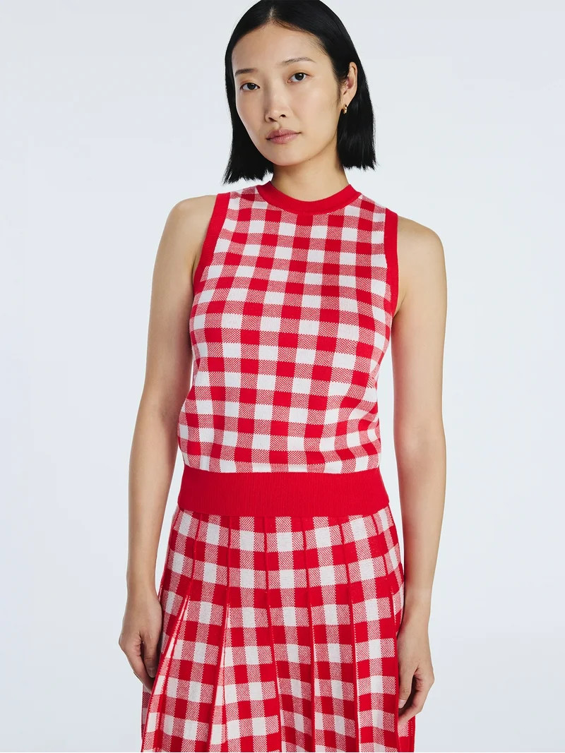 Free Assembly Women's Sleeveless Sweater Shell, Sizes XS-XXL | Walmart (US)