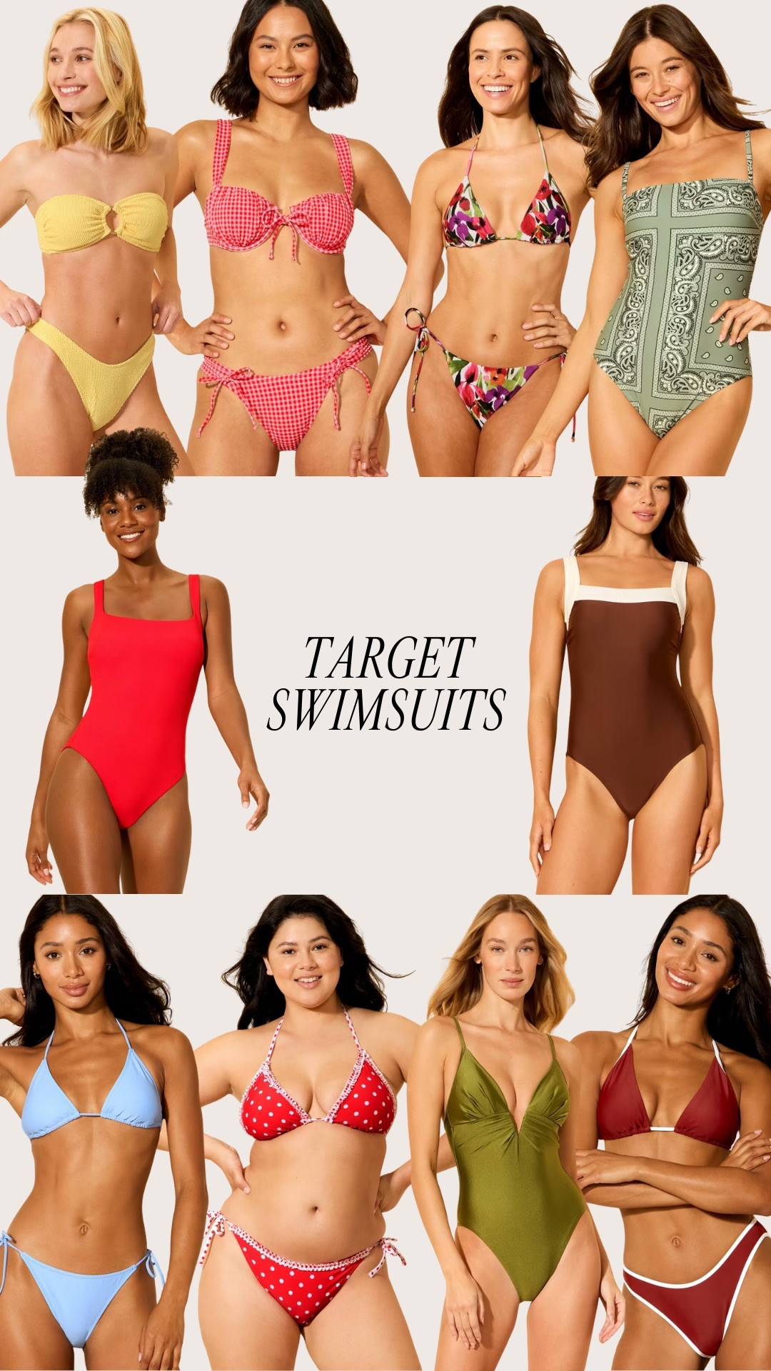 New Target swimsuits! So many cute prints and vibrant color options! 

Bikinis
One piece swim
Swimsuit
Swimwear
Vacation
Spring break
Beach outfit
Pool outfit

#LTKgrwm #LTKdayinmylife #LTKootd