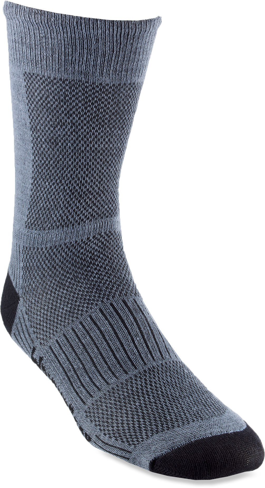 WRIGHTSOCK CoolMesh II Crew Socks Gray M | REI