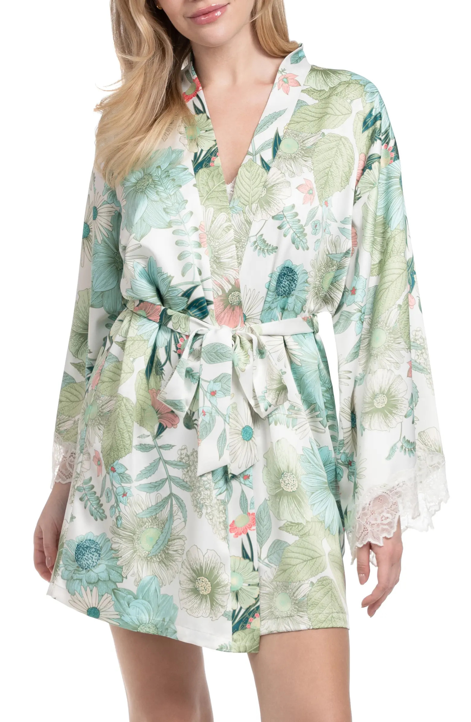 In Bloom by Jonquil Melody Satin Robe | Nordstrom | Nordstrom