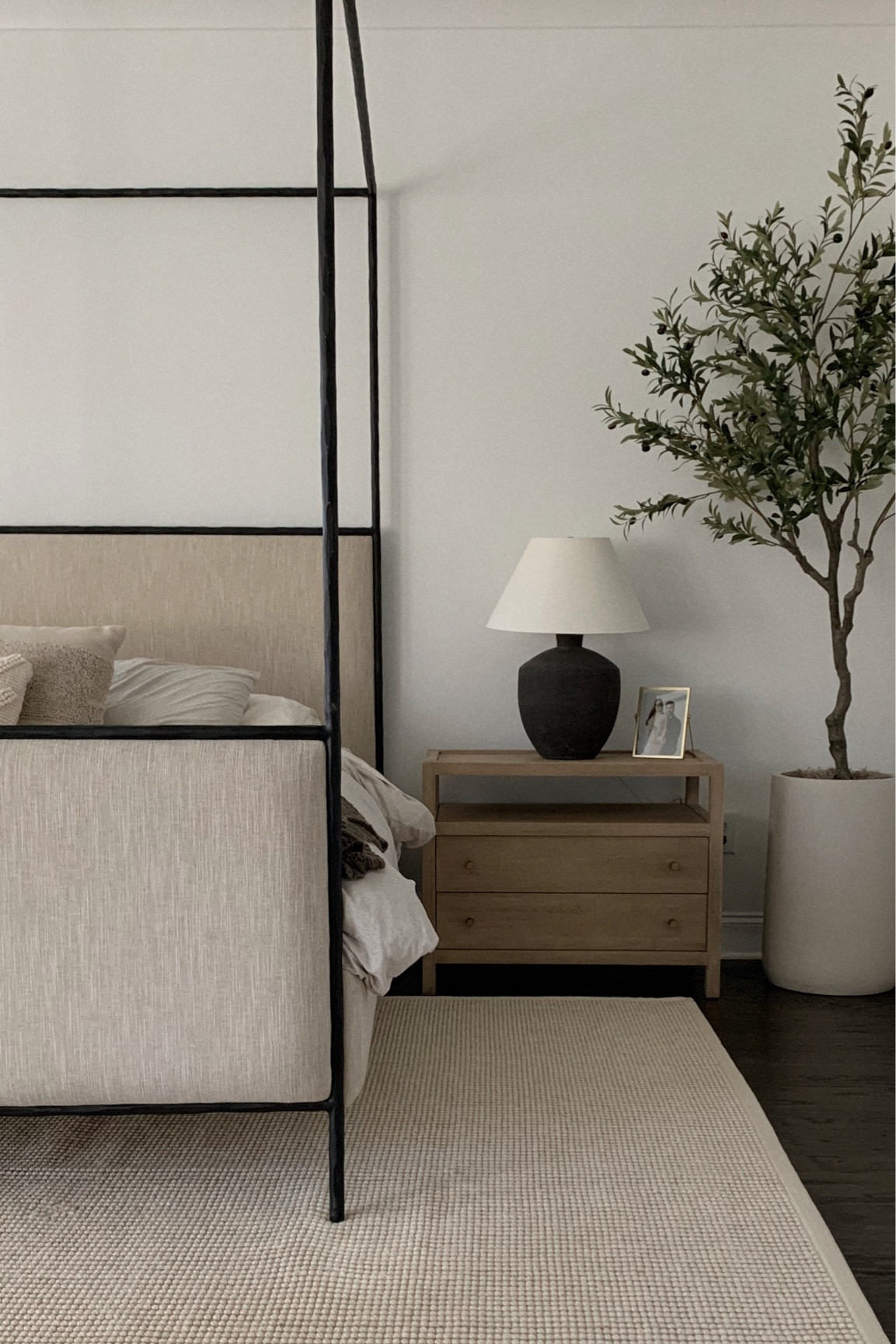 Modern organic bedroom #LTKhome