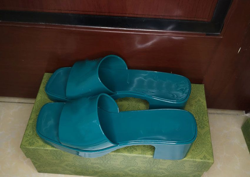 High quality designer shoes! 2021 summer fashion jelly slide print slippers luxury bathroom beach... | DHGate