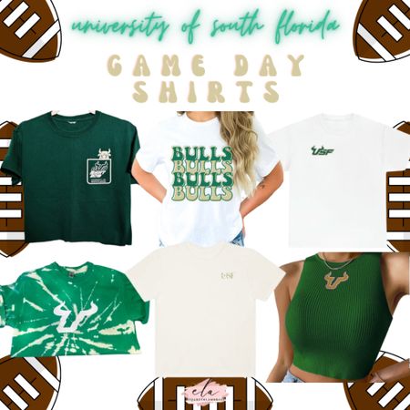 Calling all my bulls fans!! 
Football season is coming fast! I’ve been on the lookout for some cute team shirts and here are a few I found! 
I’m loving the tank and crop tops since we all know it gets so hot!! These are perfect to throw with a pair of shorts!  A few are on sale, so grab them while you can!! 

#florida #southflorida #bulls #usf #football #tank #crop #footballseason #shirt #etsy #sale #bullsfootball #hornsup 

#LTKFind #LTKU #LTKBacktoSchool