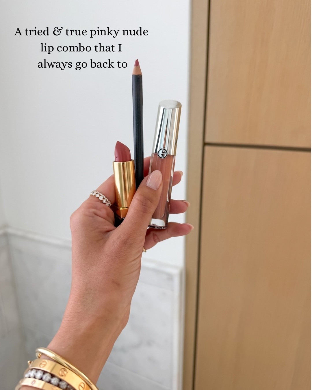 Love this combo! 
Lip liner: soar
Lipstick: n3
Gloss: nude glow 

#LTKBeauty #LTKOver40