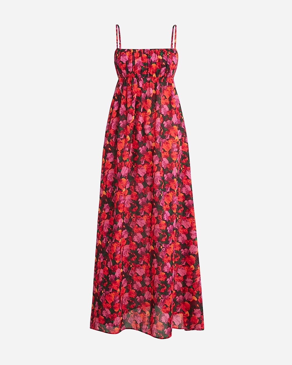 Empire-waist cotton voile dress in floral | J. Crew US