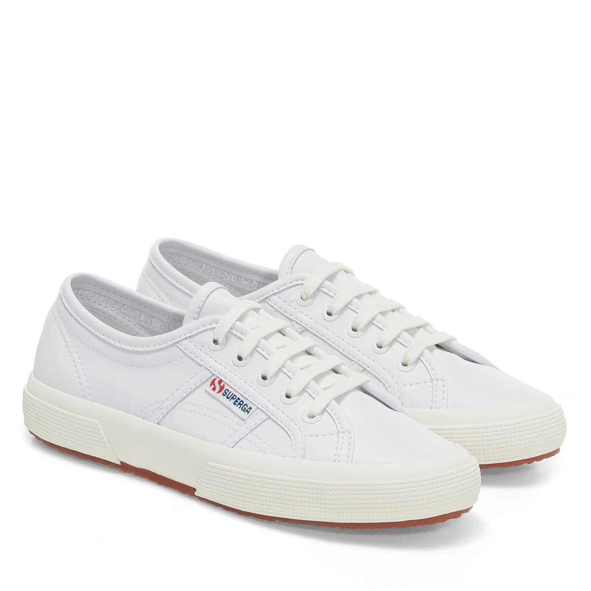 2750 VEGAN LEATHER White-White Avorio | Superga (UK)