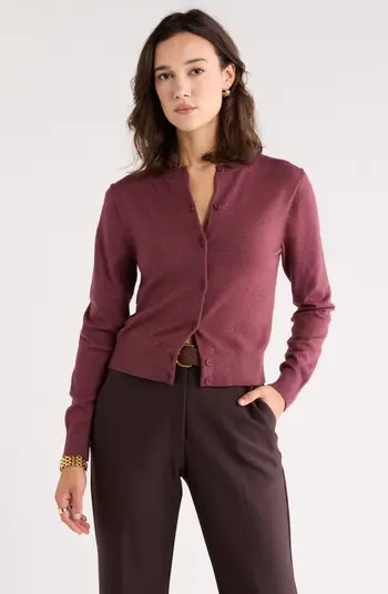 Crewneck Cardigan | Nordstrom Rack