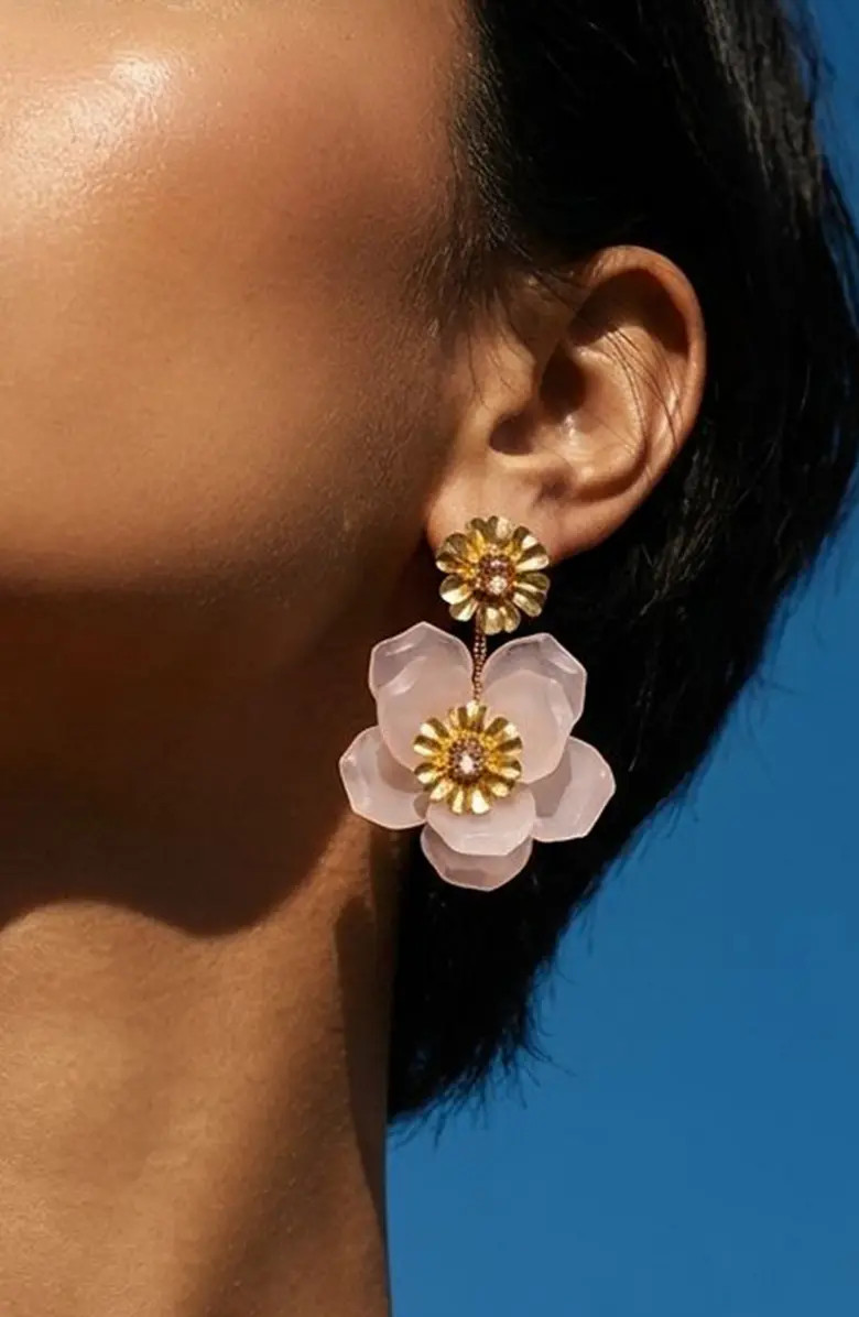 Yuka Flower Drop Earrings | Nordstrom