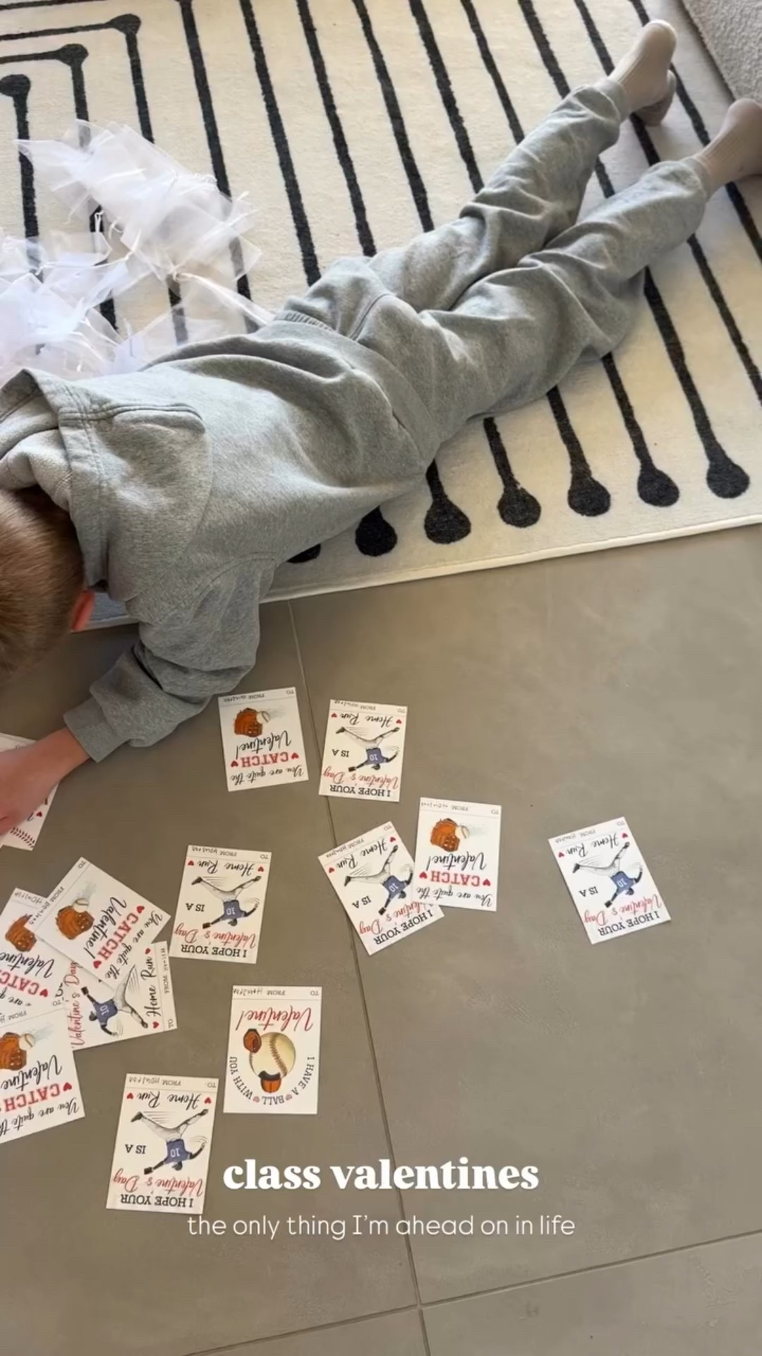 the only thing I’m ahead on in life  class valentines