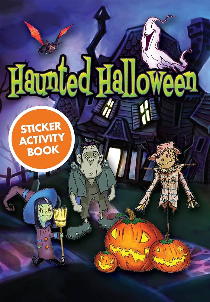 Haunted Halloween Sticker Activity Book (Dover Little Activity Books: Halloween) | Amazon (US)