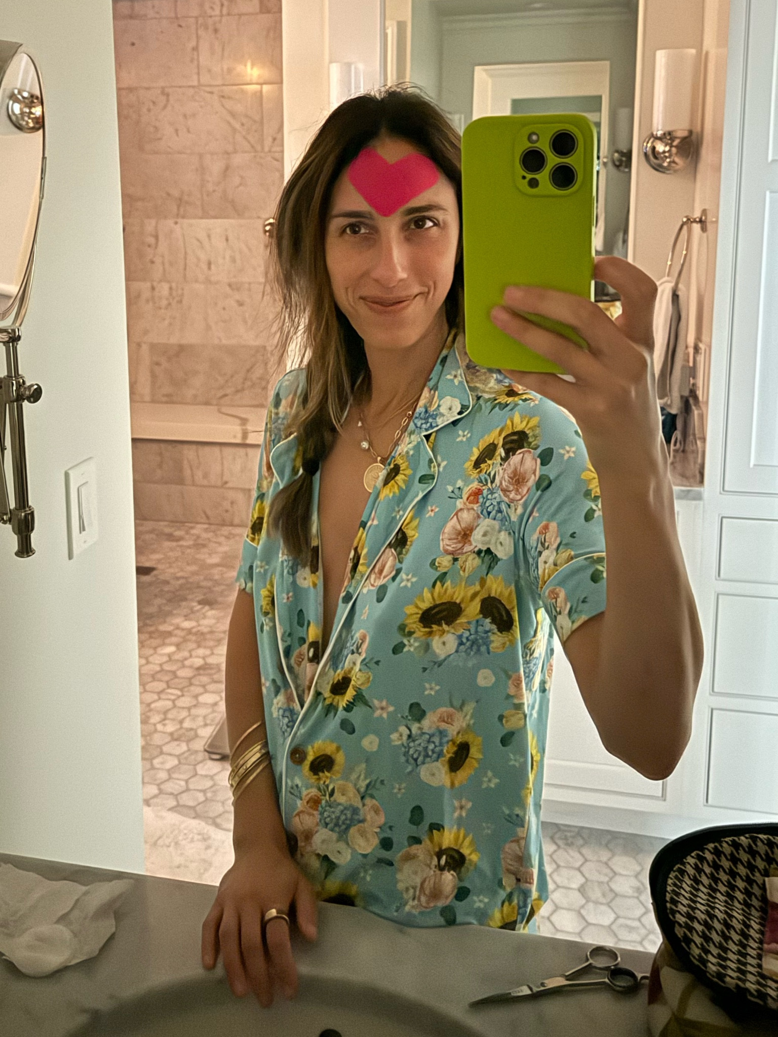 The softest! I am wearing a size M- I like my pjs a little on the roomier side and they feel great! 