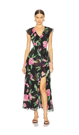 Lilith Dress in Pink Peony | Revolve Clothing (Global)