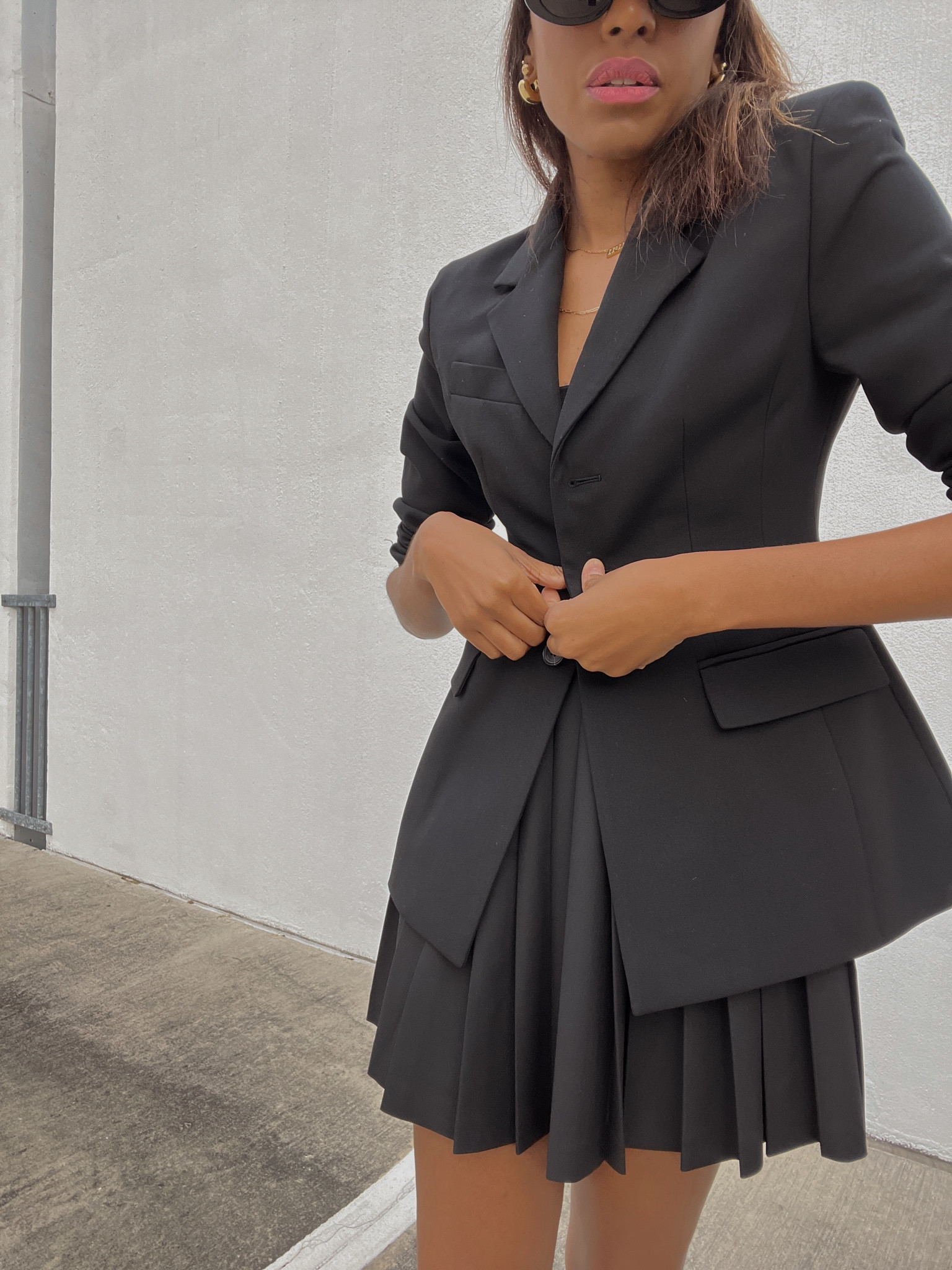 Back to business in all black. This blazer is your closet hero. It’s fitted at the waist to give you an hourglass silhouette. 

#LTKworkwear #LTKstyletip #LTKshoecrush