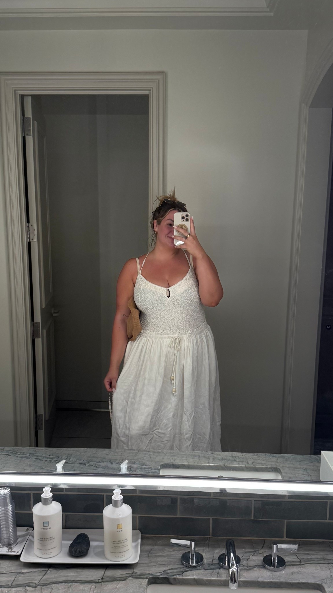 what I wore to the spa 🧖wearing size XL big would have preferred a large! 

#LTKSeasonal #LTKMidsize #LTKStyleTip