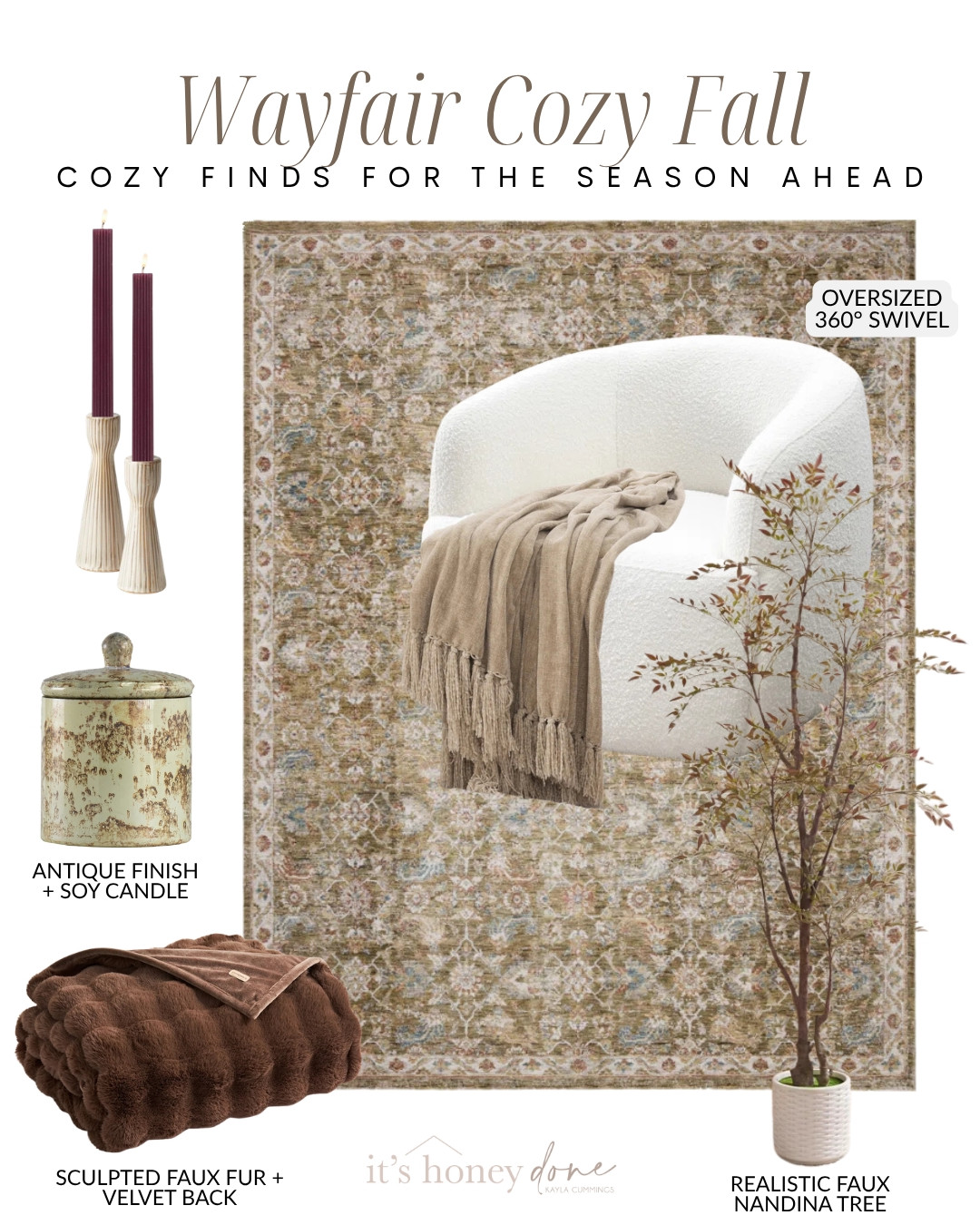 Wayfair fall finds are GOOD this year 👏🏼🍂

From cozy fall home decor and outdoor entertaining finds to game day hosting, tailgating essentials and backyard upgrades, I found so many good Wayfair pieces to transition your home into fall.

Think cozy Wayfair rugs, outdoor furniture, fire pits, fall porch decor, kitchen finds, bar stools, entertaining essentials and everything you need for football season and fall weekends at home.

So many of these Wayfair finds are on major sale right now too! 👀
