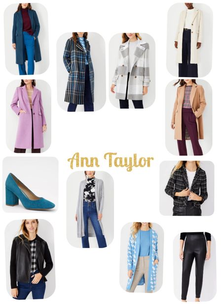 Ann Taylor has coats on coats on coats to top off the perfect outfit made with their pants, shoes and more! 

#LTKstyletip #LTKSeasonal #LTKworkwear