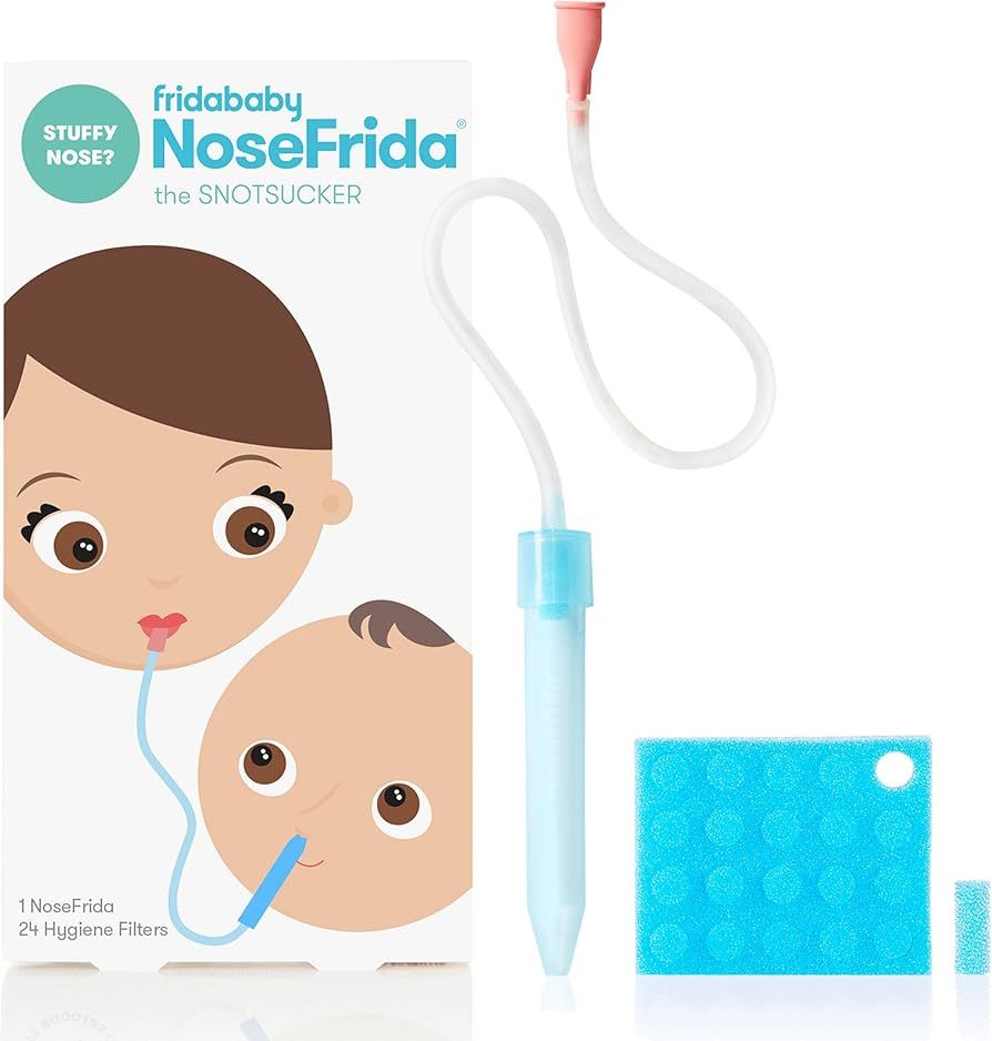 Amazon.com : Frida Baby Nasal Aspirator NoseFrida the Snotsucker with 24 Extra Hygiene Filters : ... | Amazon (US)