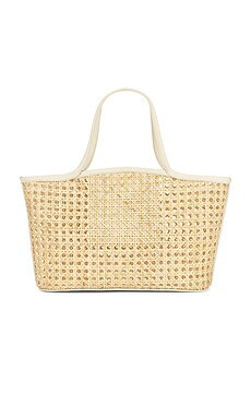 BEMBIEN Odette Bag in Cream Rattan from Revolve.com | Revolve Clothing (Global)