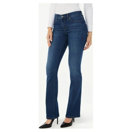 Sofia Jeans Women s Marisol Bootcut Mid Rise Jeans | Walmart (US)
