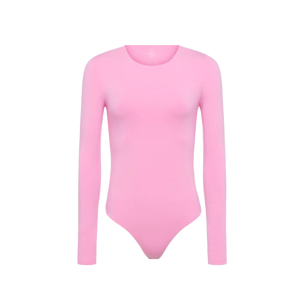 Long Sleeve Crewneck Bodysuit | Nuuds US