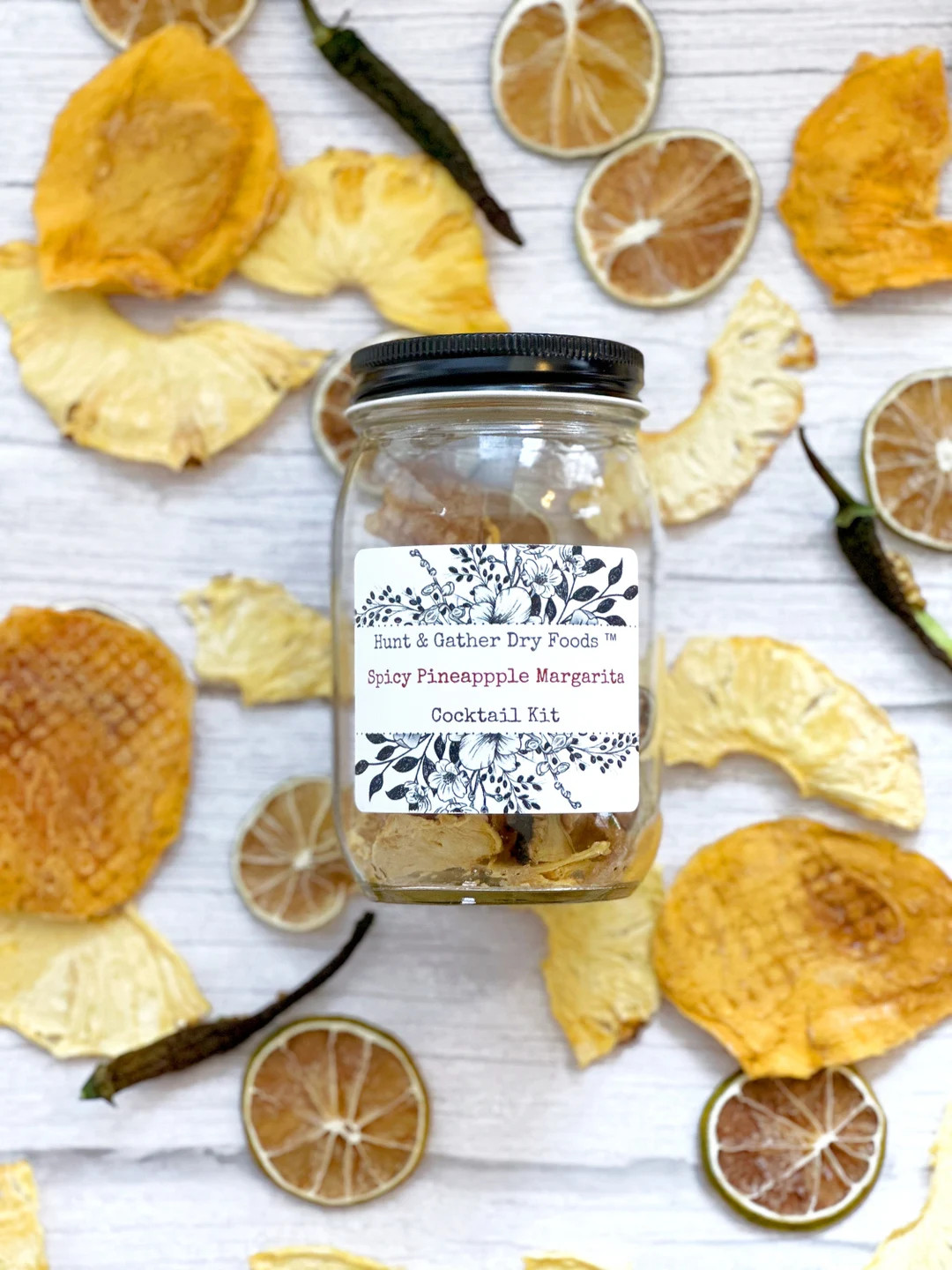 Spicy Pineapple Margarita Cocktail Kit Tequila Mezcal or - Etsy | Etsy (US)