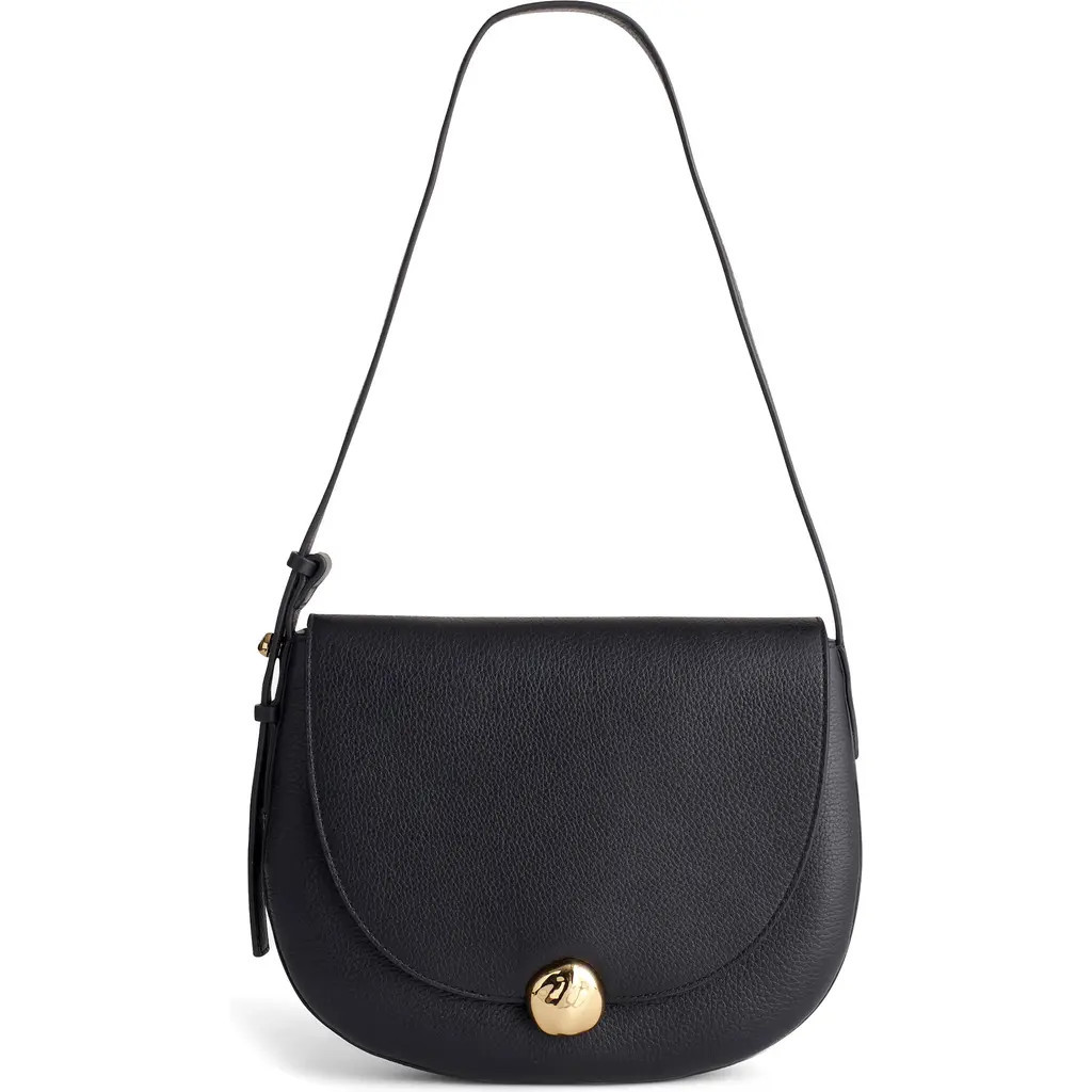 Madewell The Dakota Saddle Bag in True Black at Nordstrom | Nordstrom