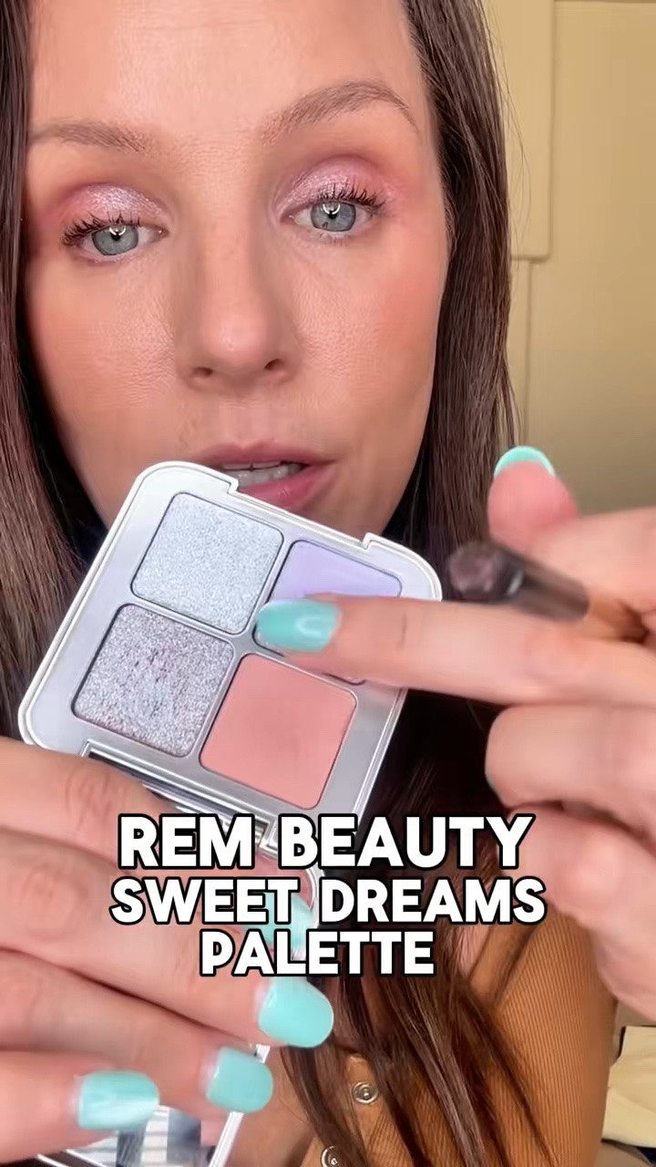 Sweet Dreams from REM Beauty -- the femme fatale quad that includes the shade that went viral, Fembot. Gorgeous duochromes that blend easily with mattes and metallics. 4 quad options available. #rembeauty #arianagrande #sweetdreamspalette #femboteyeshadow #beautyover40@rembeauty

#LTKgrwm #LTKOver40 #LTKBeauty