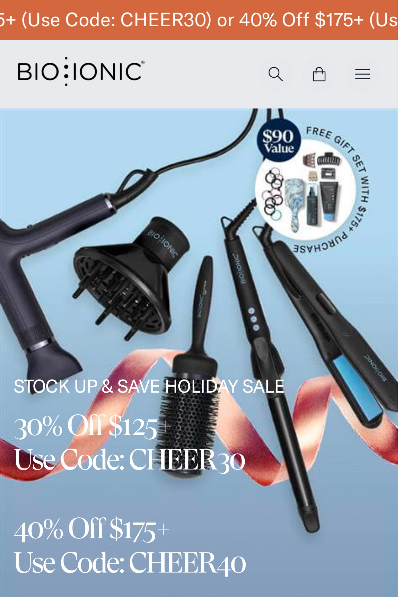 Bioionic best selling and viral long barrel curling iron is on sale 30% off! Grab yours now! #perfectgift #stockingstuffer #giftguide

#LTKStyleTip #LTKSaleAlert #LTKGiftGuide