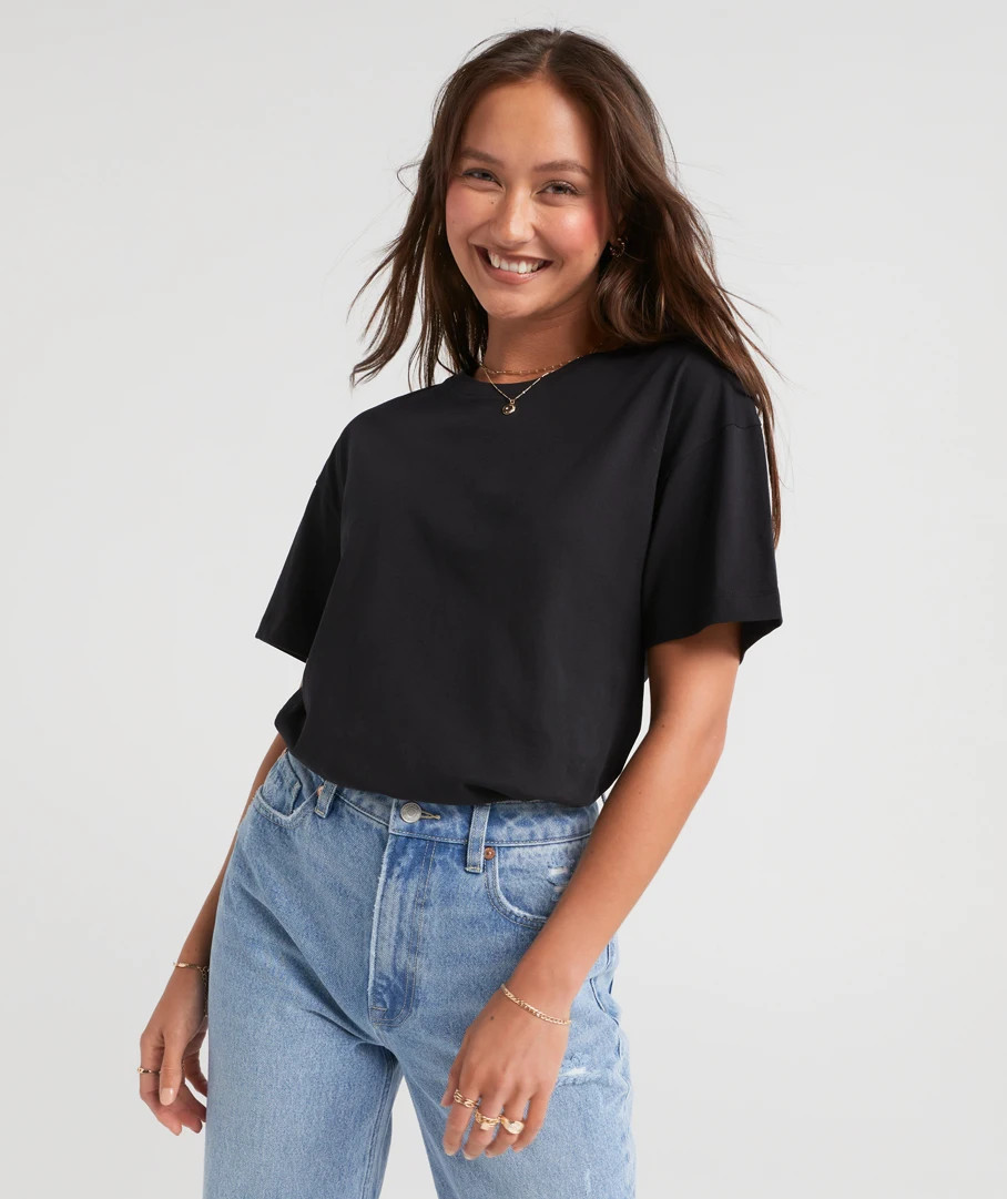 AUSTRALIAN COTTON BASIC TSHIRT | Sportsgirl