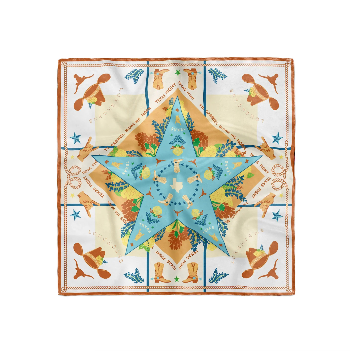 Saturday Silks Texas Longhorns Saturday Scarf™ - Texas Longhorns Saturday Scarf™ | Shop.com