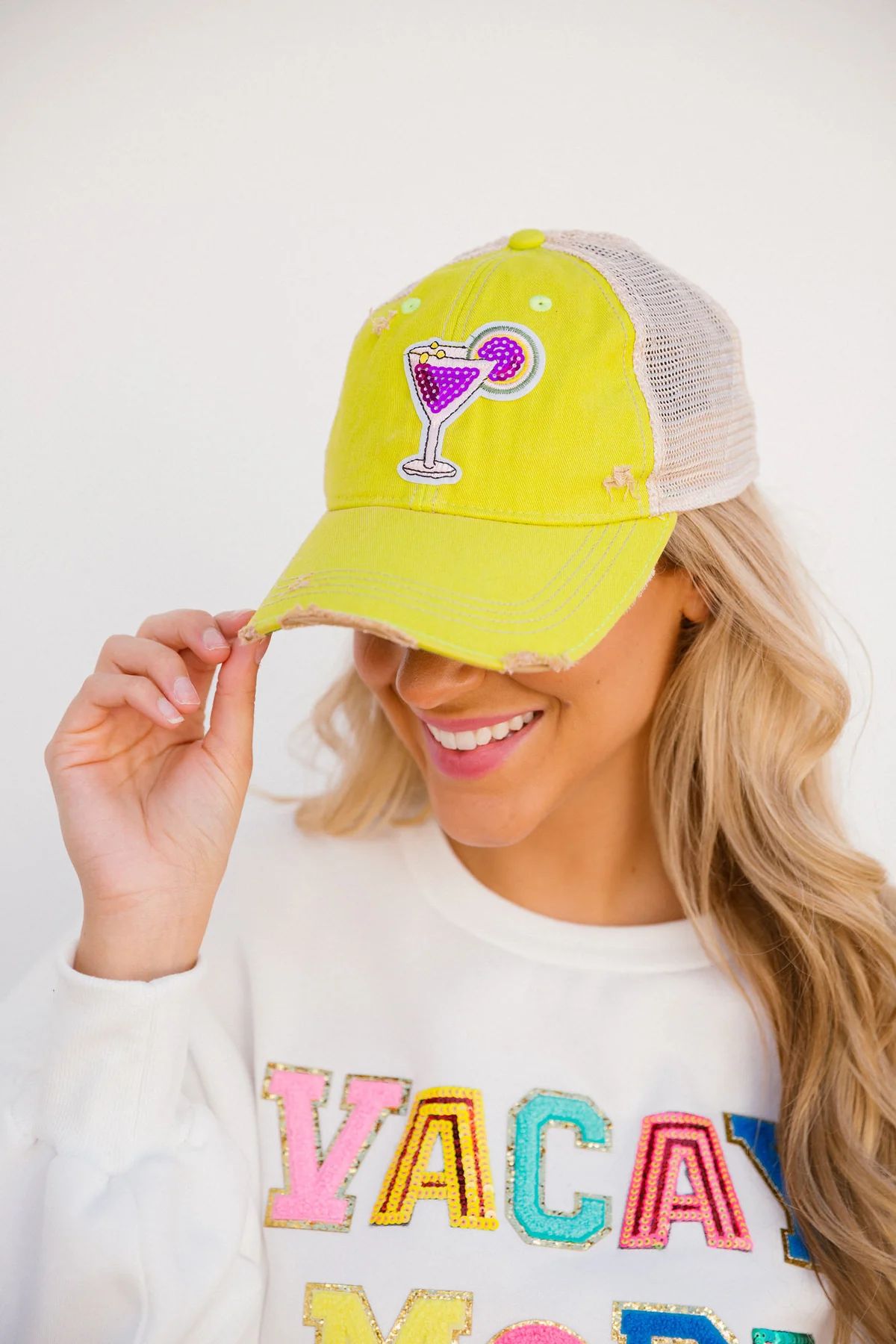 LAVENDER LEMONADE YELLOW HAT | Judith March