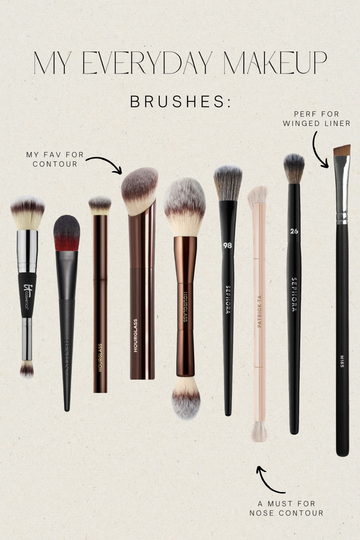 sephora sale brush favs! 

#LTKStyleTip #LTKFindsUnder100 #LTKBeauty
