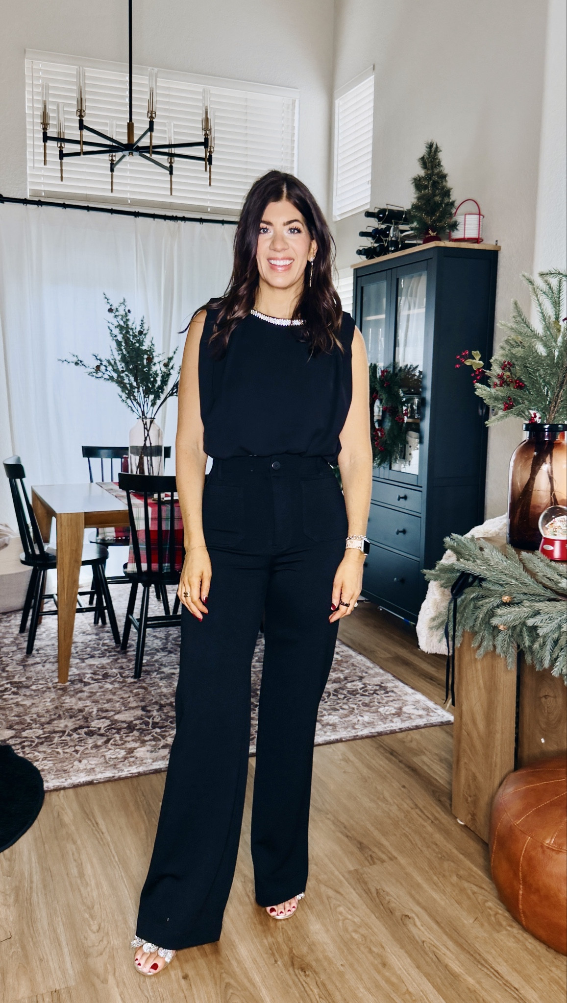 Anthro code: MK30
In a medium  top and 29 tall wide leg ponte pant


#LTKMidsize #LTKHoliday #LTKSeasonal