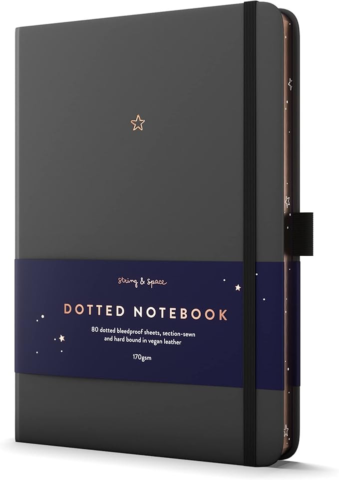 Bullet Dotted Journal by String and Space – Dot Grid Notebook, Dotted 170 GSM Paper – Kawaii ... | Amazon (US)