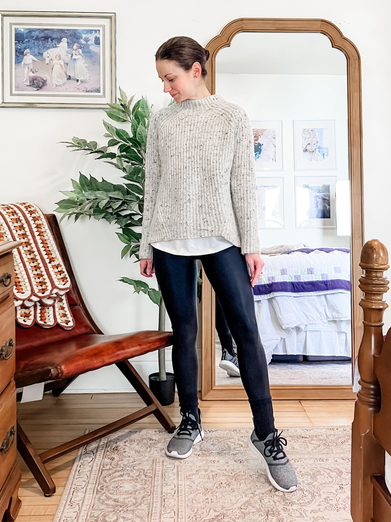 Athleisure outfit!
Petite outfit. Mom outfit. Neutral outfit. Spring outfit  

#LTKFitness #LTKPetite #LTKOver40