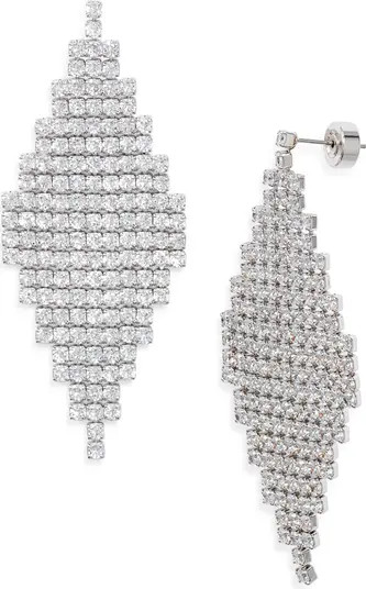 Pavé Drop Earrings | Nordstrom