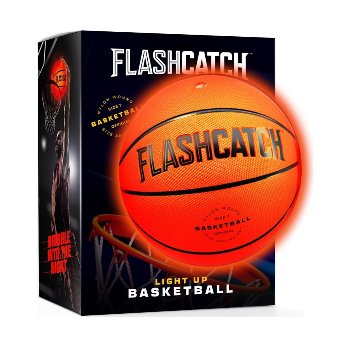FlashCatch Light-up Basketball- Glow in the Dark Basketball- Sports Gear Accessories Gifts for Bo... | Target