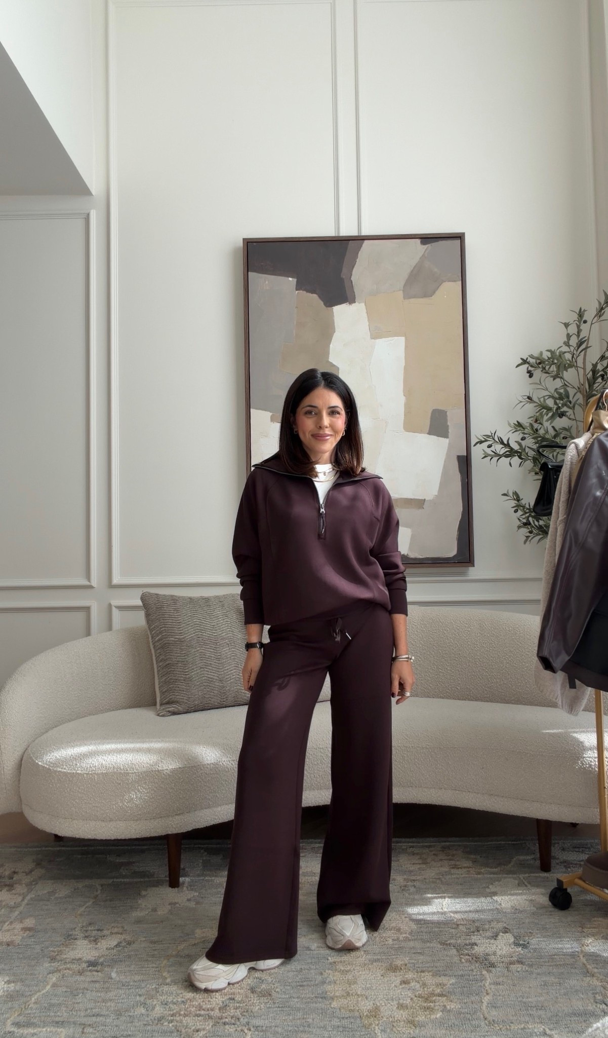 15% off with code GIULIANIXSPANX for new customers 
Sweater - small 
Pants - XS

#LTKfitness #LTKtravel #LTKcanada