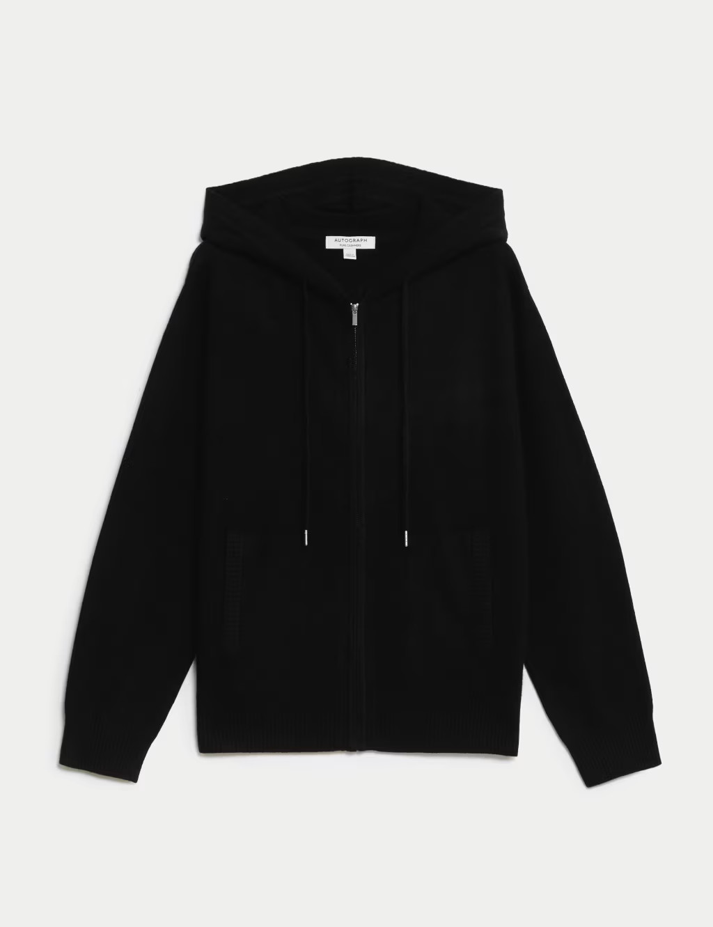 Pure Cashmere Zip Up Hoodie | Marks & Spencer (UK)